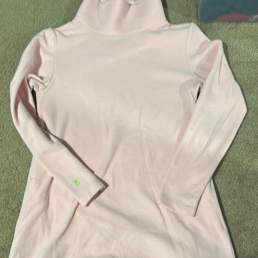 Dudley Stephens Cobble Hill Pink Turtleneck